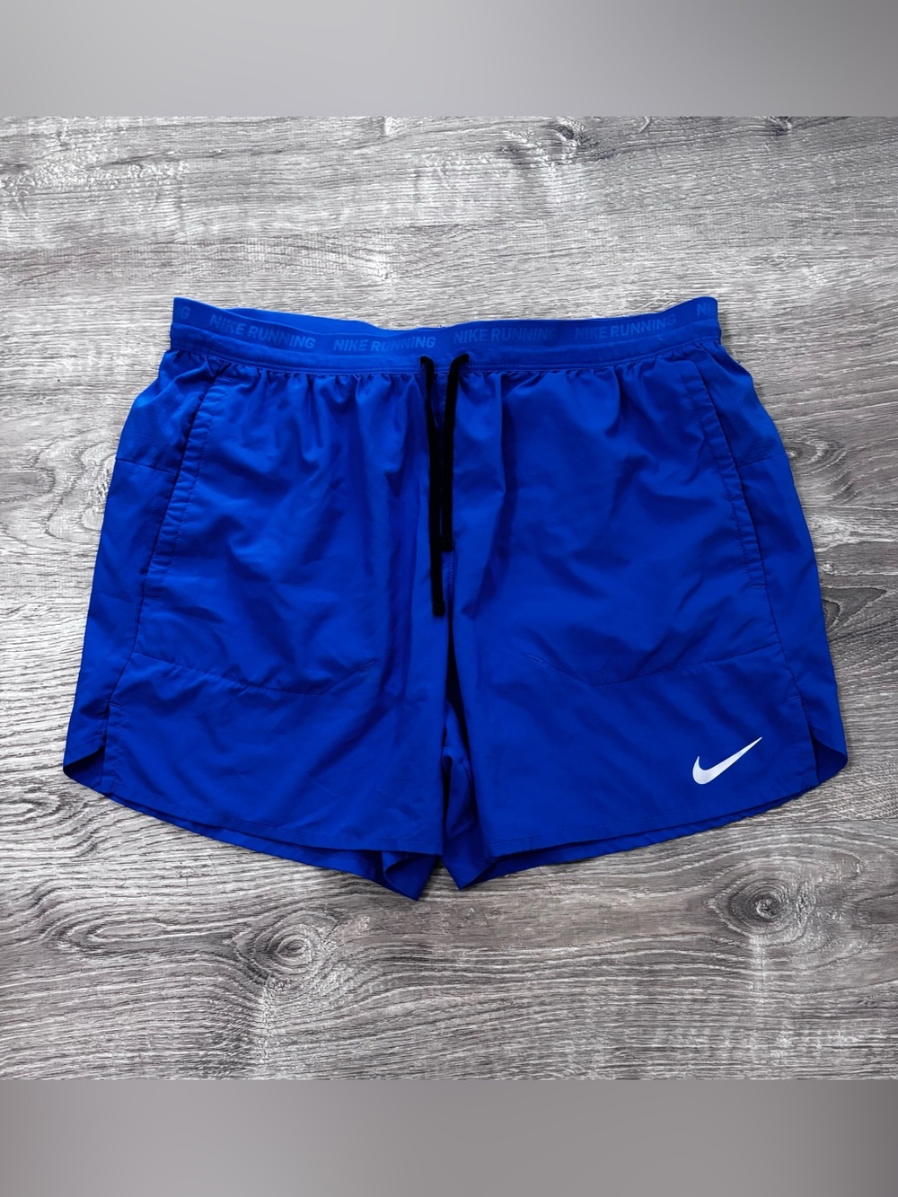 Nike Men’s Athletic Shorts in Bright Blue with White Swoosh